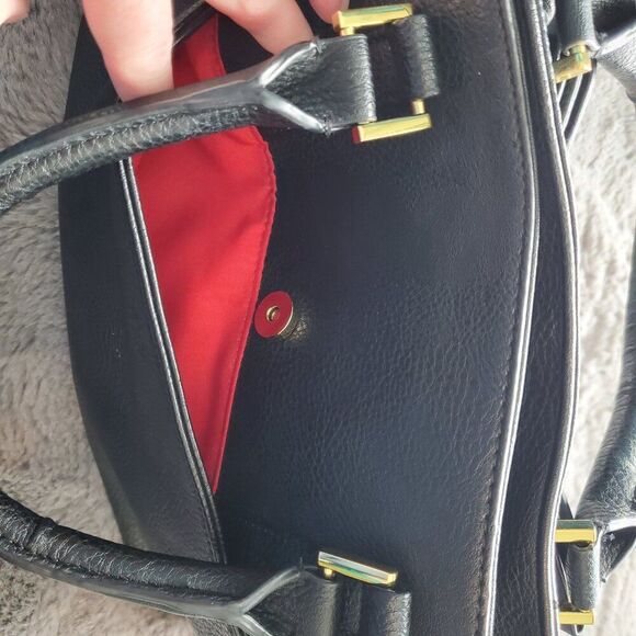 Leather Carlos Santana Bow Purse - Picture 9 of 9